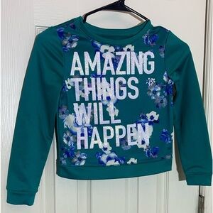 Justice girls sweatshirt size 7